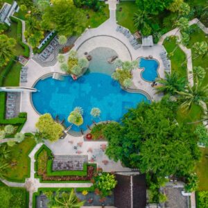Photo Lush garden